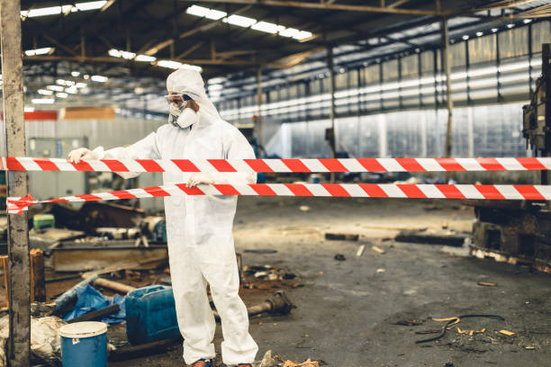 Professional Drug Lab Cleanup technician working in Norwood, OH